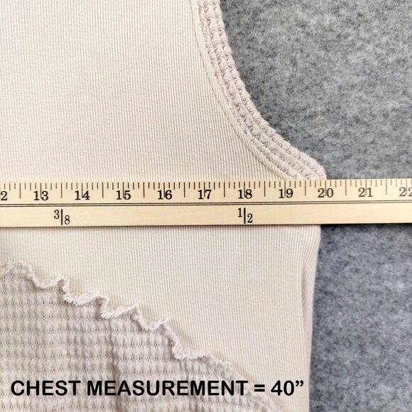 POL Dress Womens Large Beige Sleeveless Maxi High Low Ruffle Hem Boho Layered - Picture 3 of 13